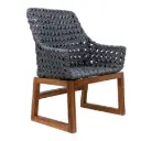 Bacalar sillon acero galvanizado negro textilene gris  PEDIDO ESPECIAL minimo 10 pzas // Exterior 100%  