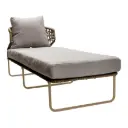 Yelapa camastro acero galvanizado beige cuerda textilene beige tela loneta // Exterior 100% 