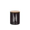 Dandara mesa auxiliar 40 cm acero galvanizado negro textilene negro // Exterior 100%