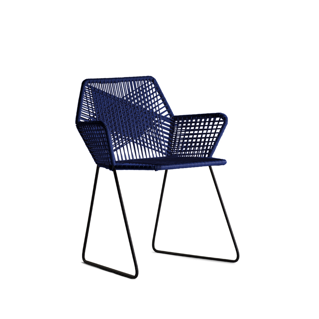 Xaga silla azul marino pvc // MP