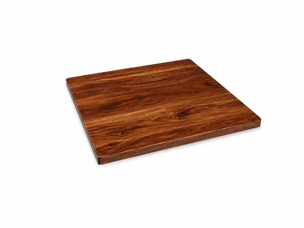Cubierta madera parota o rosa morada 80 x 80 // Exterior 100%