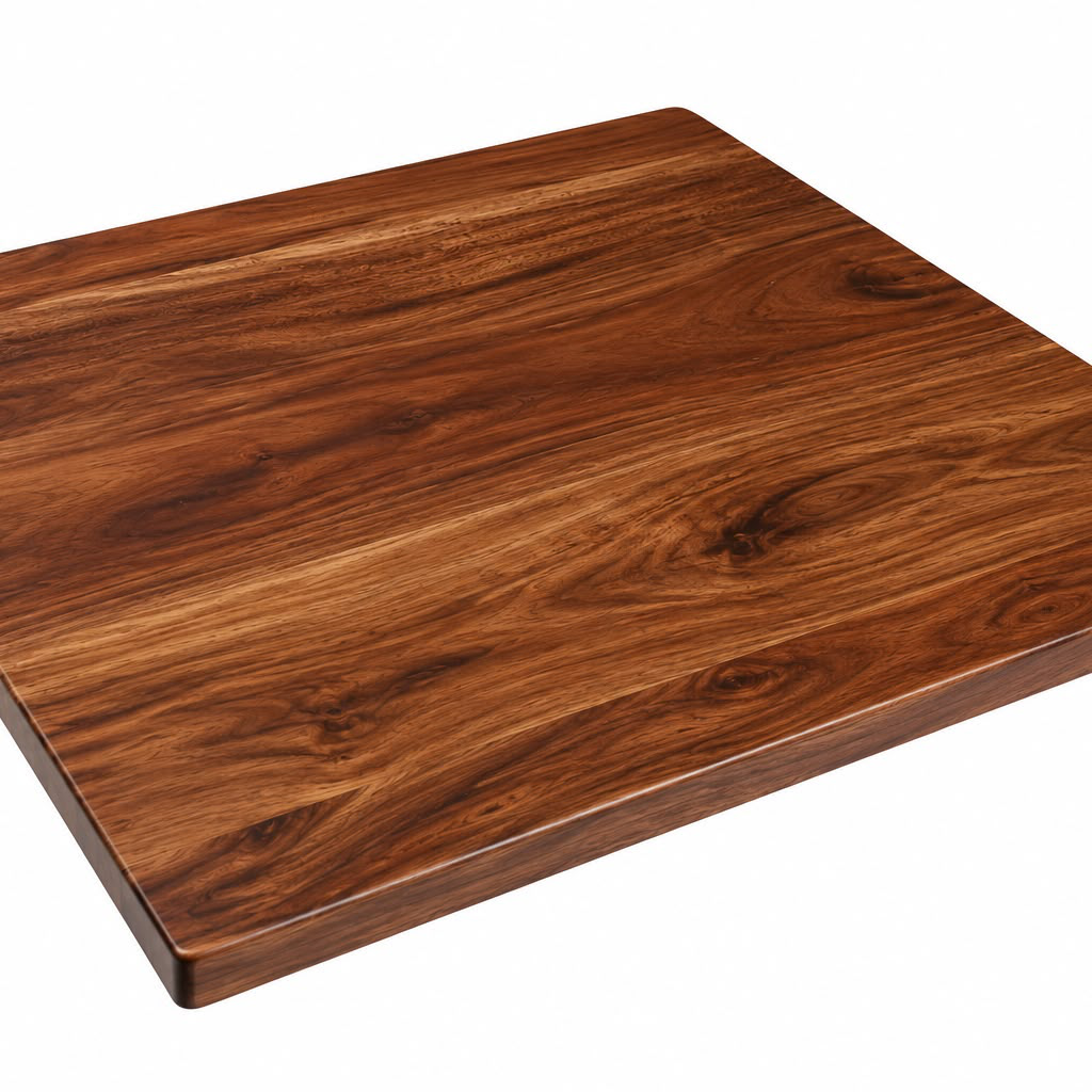 Cubierta madera parota o rosa morada 90 x 90 // Exterior 100%