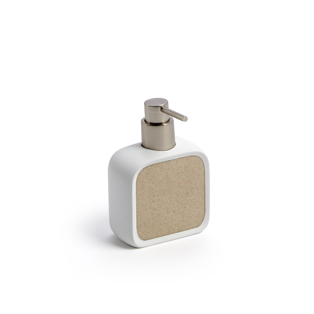 Marwa dispensador de jabon beige // Outlet