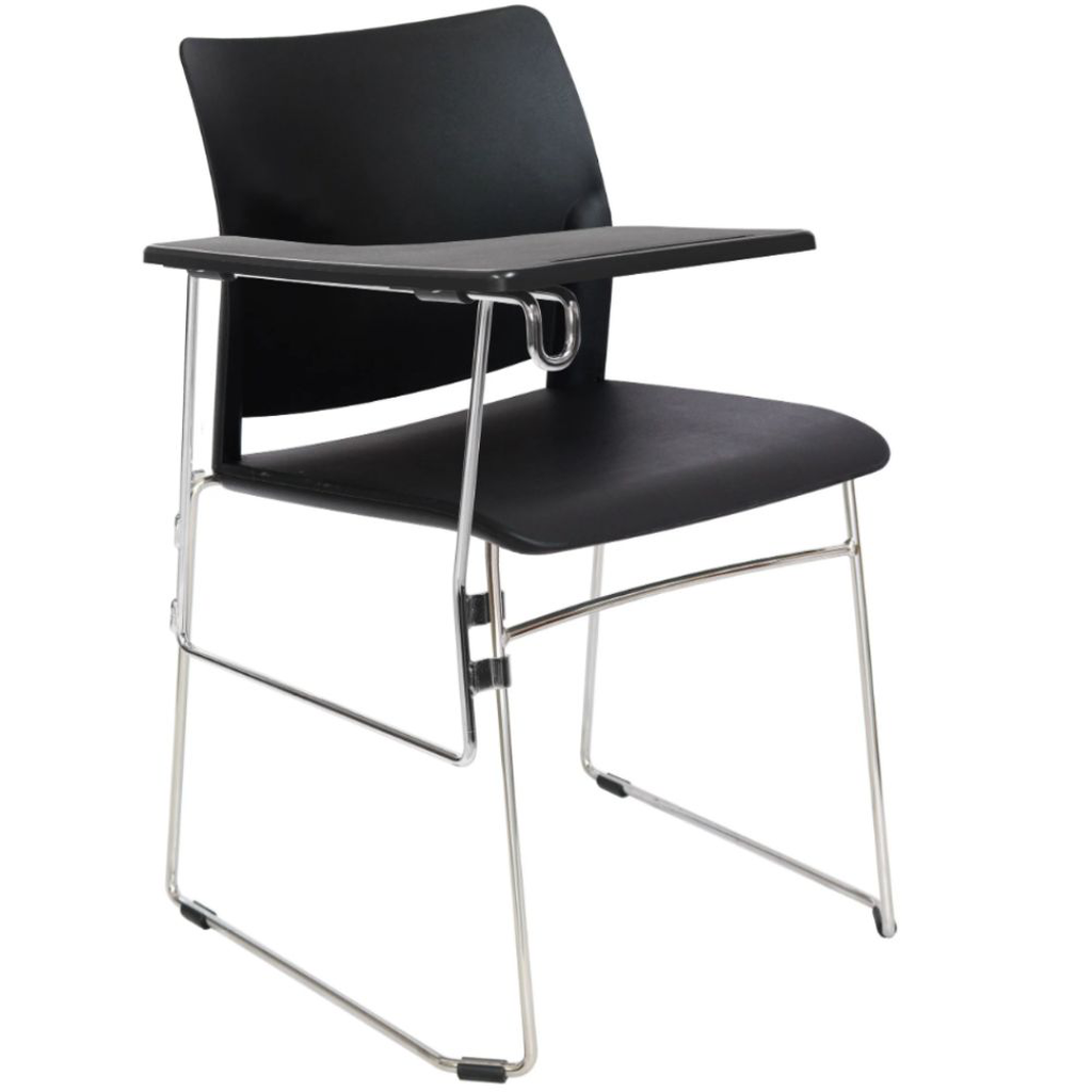 Adams silla pupitre negro // MP