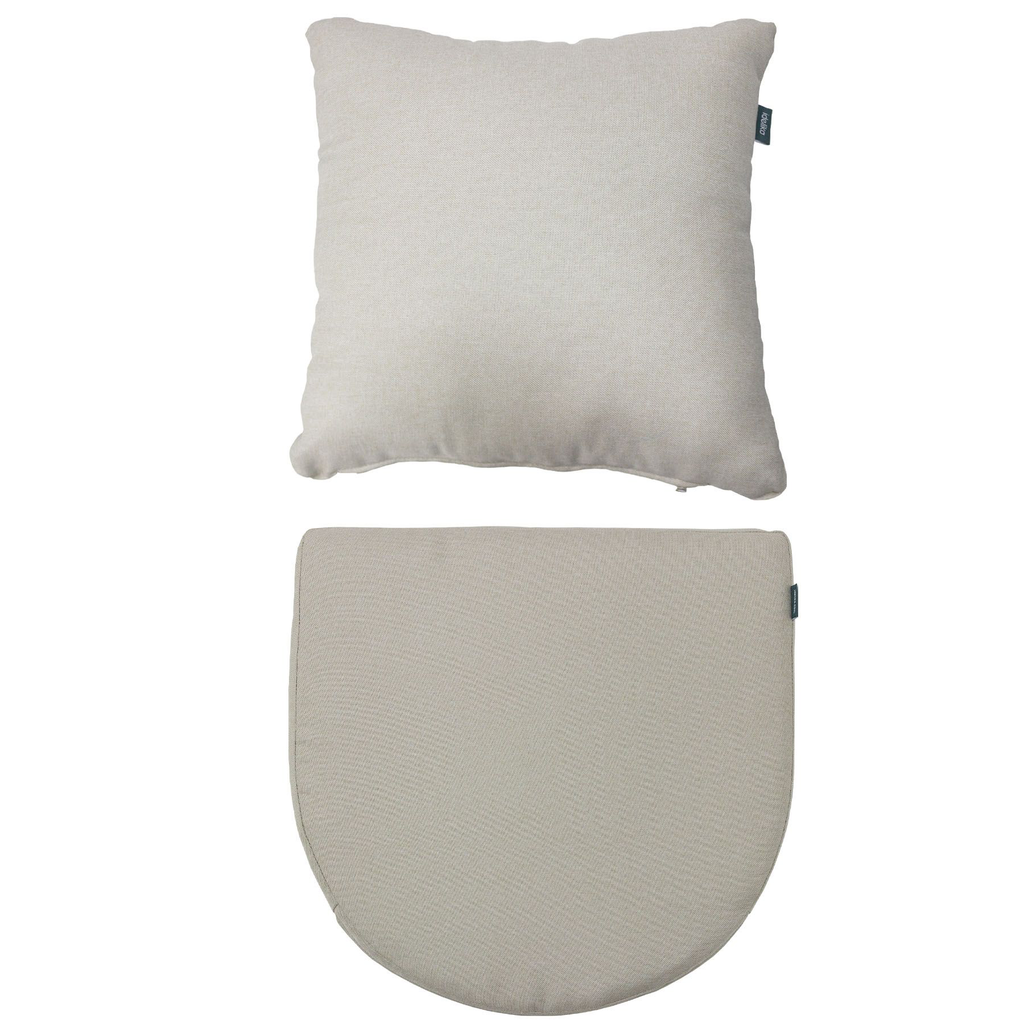 Jalisco cojin asiento y respaldo tela loneta beige // Exterior 100%