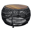 Acatic mesa de centro cuerda negra // Exterior techado