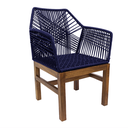 Mazunte silla azul marino // Exterior techado