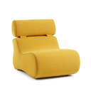 Club butaca sillon tela mostaza // Outlet