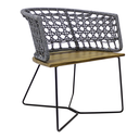 Yelapa silla cuerda gris // Exterior techado