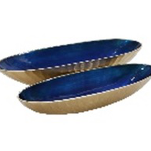 [SA0788A000] Bowl dorado y azul gde 15235-02 alum // Pedido especial