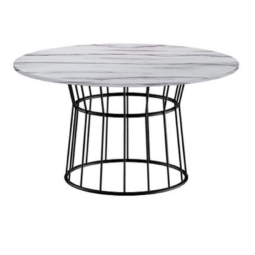 [53116ME] Campeche mesa de comedor blanca // Outlet