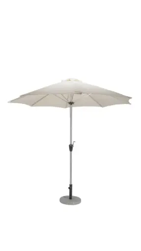 [UMB00] Tuscany sombrilla blanca con base de granito