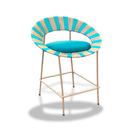 [MP001CA] Fiji banco bar verde con beige // Outlet