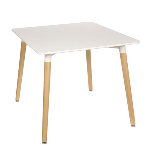 [ENZT001] Enzo mesa de comedor 4p blanca // Outlet