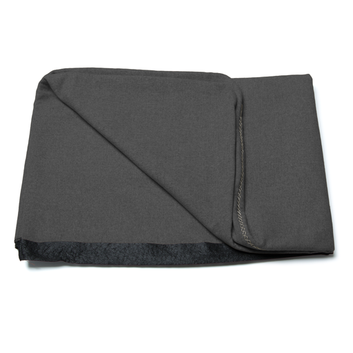 [D046VA02] Lydia funda cabecera tela grafito colchon 90 // Outlet