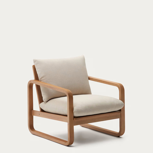 [J1700035JJ12] Sacaleta sillón de madera // KH