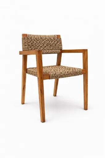 [56853SI] Morelia silla beige jaspeado