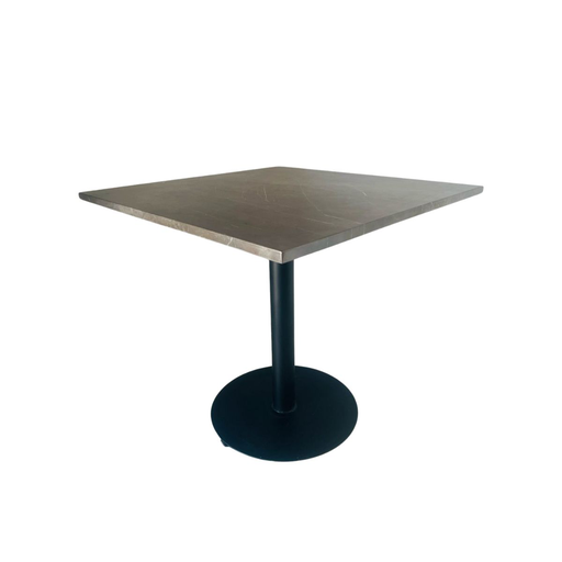 [62276ME] Mesa Santo Tomas cubierta marmol cuadrada 80x80 // Exterior 100%