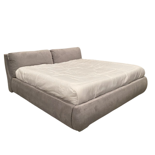 [INTMA001] Manhattan cama KS gris sin colchón