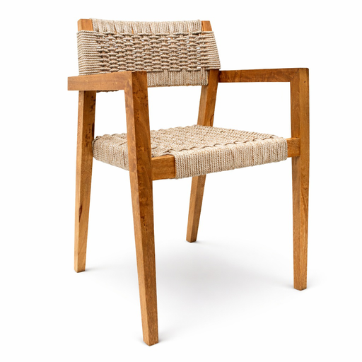 [62227SI] Morelia silla beige lisa // Exterior techado