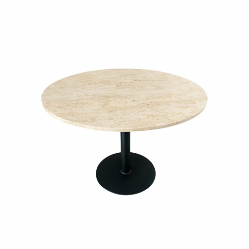 [62681ME] Mesa Travertino mármol 100 diam // Exterior 100%