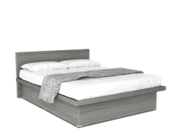 [COB-MA-FR] Cunert base de cama matrimonial con laminado de madera color fresno // MS