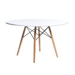 [HODT002] Hood mesa de comedor 1.20 blanca // Outlet