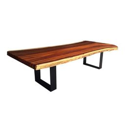 [57675ME] Tomatlan mesa de comedor madera de parota 1.4 mts.