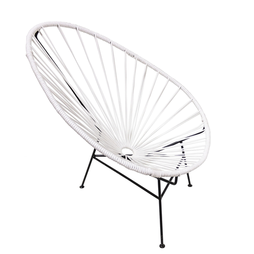 [ACAPX0967T]  Acapulco silla original acero galvanizado negro y textilene color a elegir  // Exterior 100% 