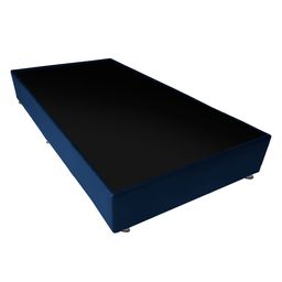 [55311BC] Bonanza base de cama matrimonial tapiz azul // MP