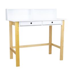 [ESCFIGR50] Degollado escritorio blanco
