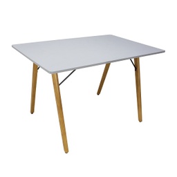 [MES110] San vicente mesa rectangular 120 gris // MP