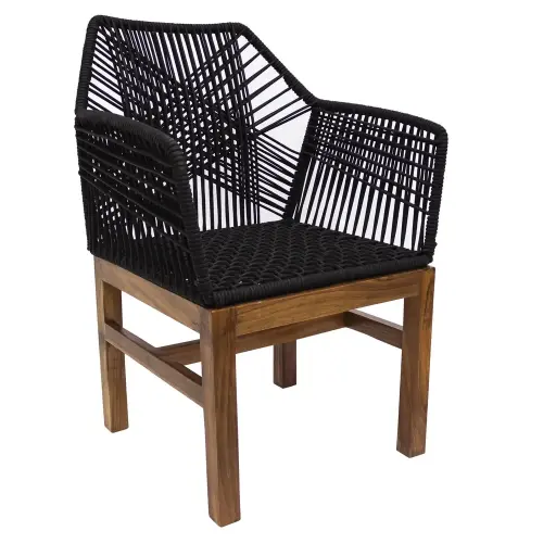 [CMX018BT] Mazunte silla acero galvanizado y textilene // Exterior 100% 