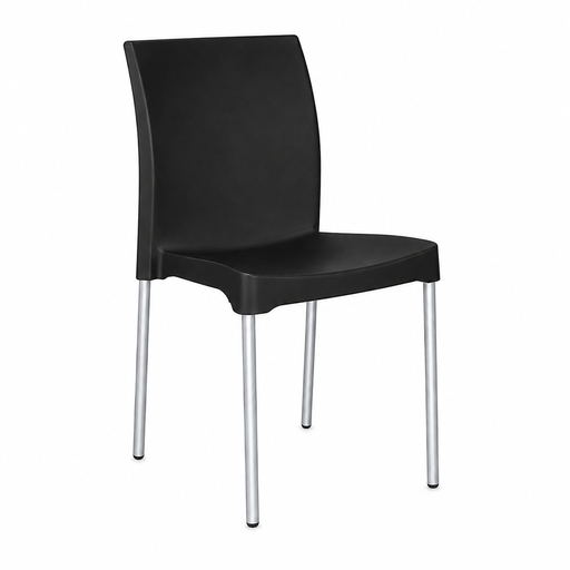 [65246SI] Ceona silla negra exterior // MP
