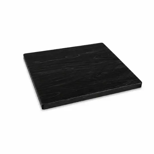 [65250ME] Cubierta madera tintada a negro 90 x 90 // Exterior 100%
