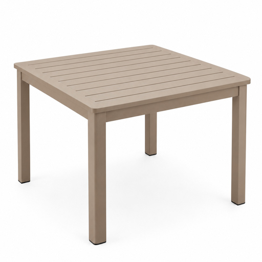 [65362ME] Niza mesa comedor 80 x 80 beige // Exterior 100%