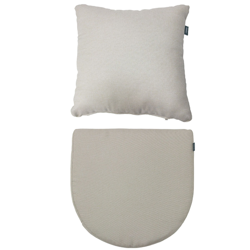 [5538AC] Jalisco cojin asiento y respaldo tela loneta beige // Exterior 100%