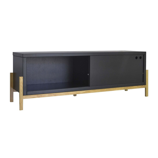 [PORTBAN90] Minerva mueble tv negro // Outlet