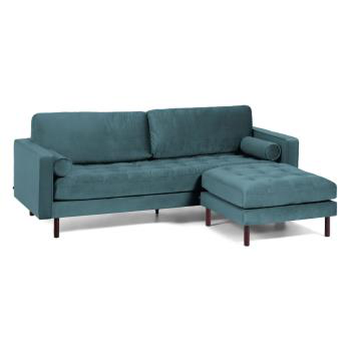 [S664JU80] Bogart sofa 3 plazas turquesa // Pedido especial