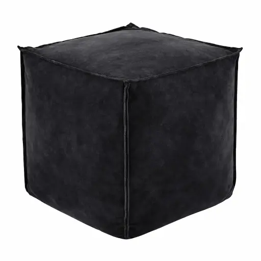 [A1000798] Moriah puff negro // Pedido especial